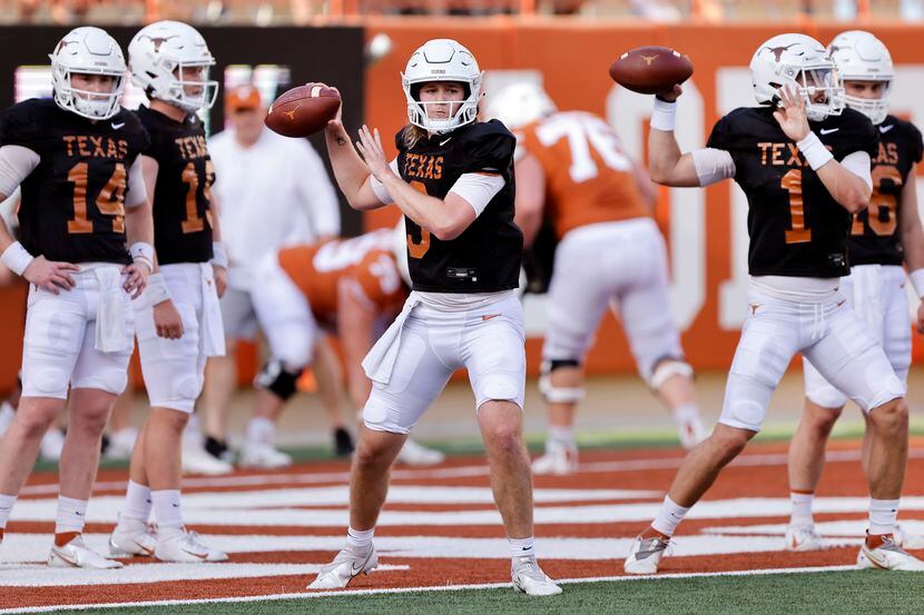 Former Southlake Carroll quarterback Quinn Ewers transferred from Ohio State to Texas this...