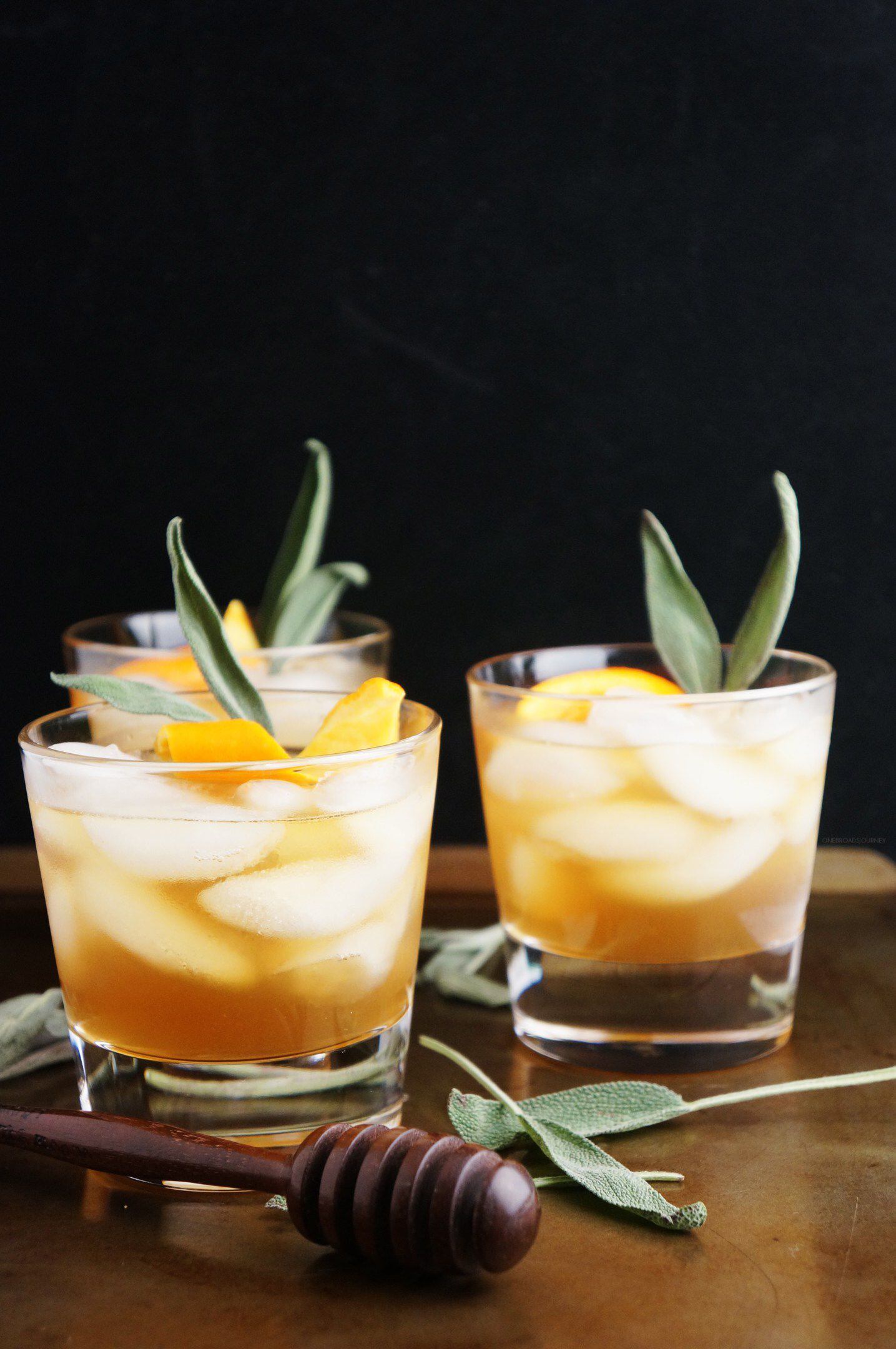 Honey Winter Bourbon Cocktail