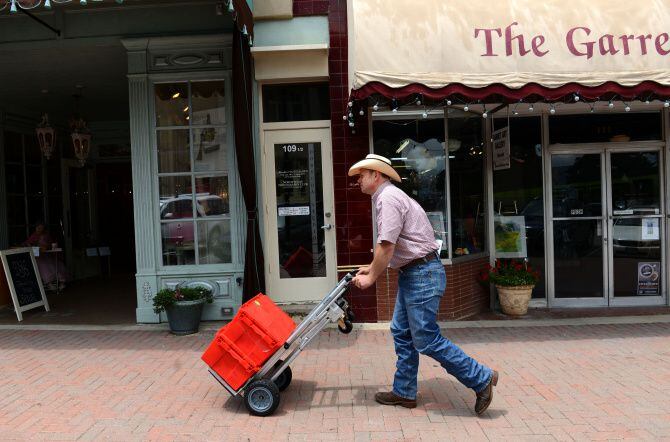 Matt Hamilton is delivering a clothing store to McKinney's historic square. (Courtesy photo)
