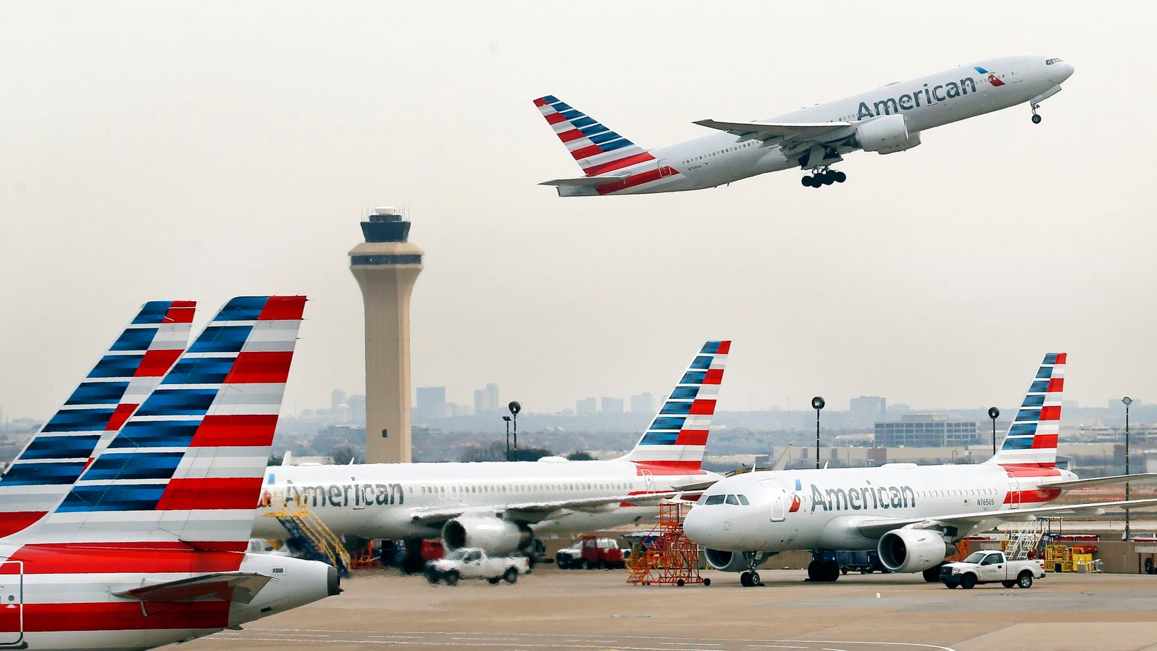 In North Texas, almost 40,000 people work in air transportation, starting with American Airlines, the dominant carrier at DFW International Airport.