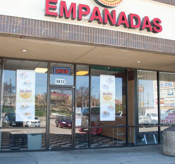 The exterior of Empa Mundo, an empanada shop in Irving, shown in a photo from 2010.