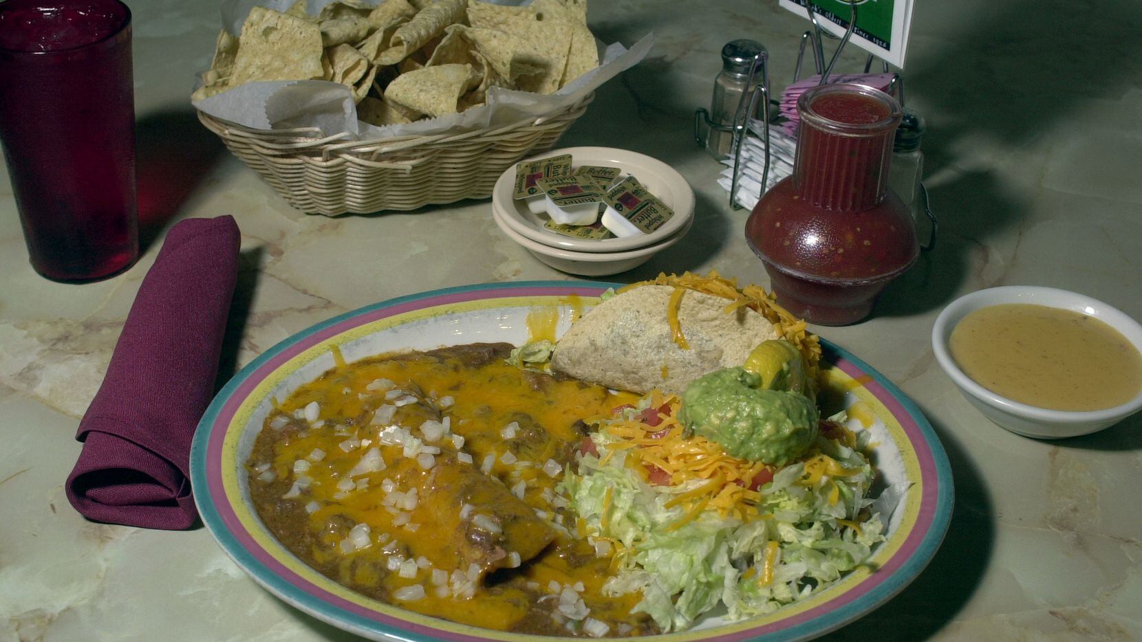 The nearly 100-year-old Original Mexican Eats Cafe in Fort Worth is famous for its Roosevelt...