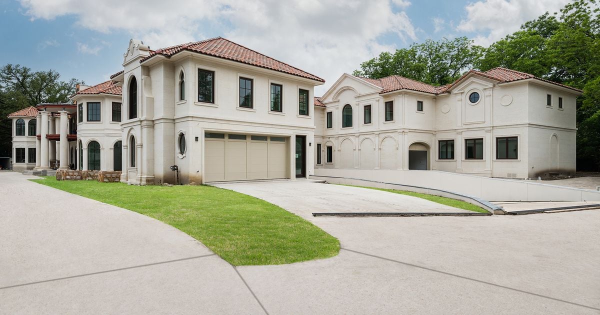University Park custom home priced at $43M has six bedrooms, 23,688 square feet