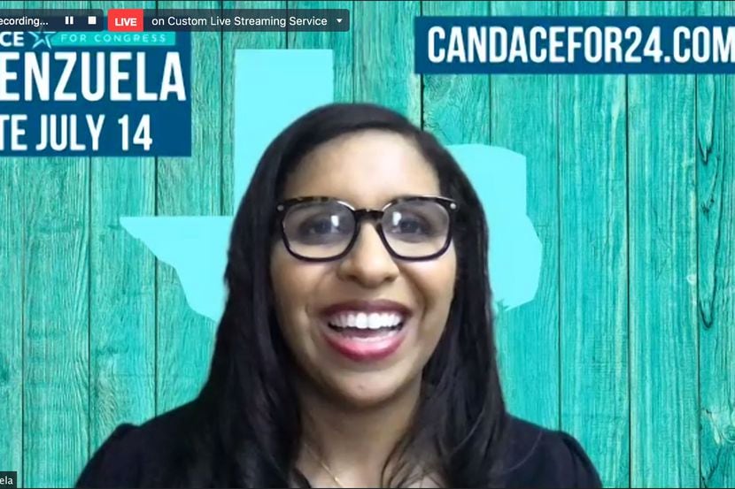 La candidata Candace Valenzuela declaró su victoria en la segunda ronda de la elección...