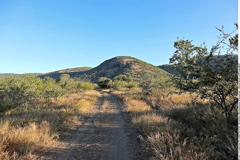 Lubombo, Eswatini es parte de una cadena montañosa en la que se encuentra el bosque de...