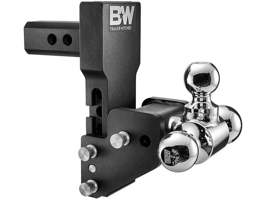 B&W s Tow and Stow trailer hitch is available in a variety drop/rise heights, shank sizes...