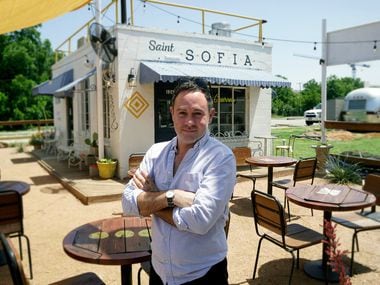 Saint Sofia's owner Tyler Casey at his shop in Fort Worth, Texas on Saturday, June 29, 2019. (Lawrence Jenkins/Special Contributor)