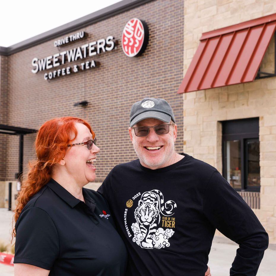 Debra Mitchell and Steven "Opie" Flax are the co-franchise owners of Sweetwaters in Frisco.
