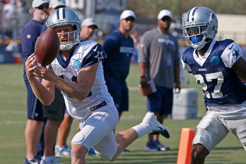 Cole Beasley ha tenido una buena semana con los Dallas Cowboys en Oxnard, California. Foto DMN
