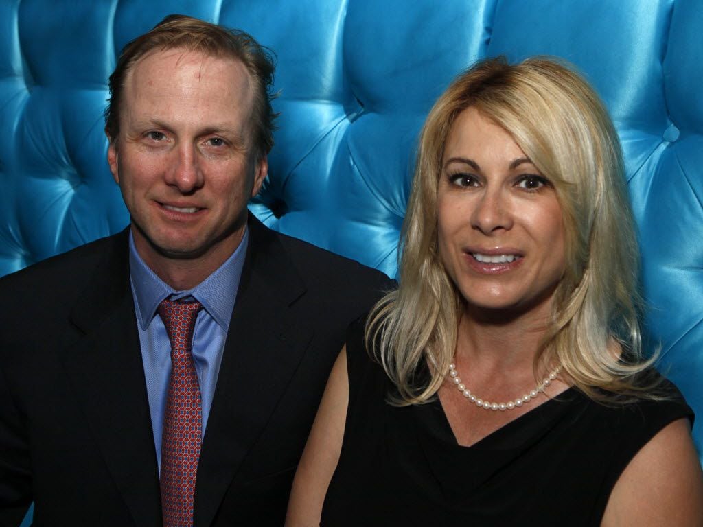 Vaughn and Dena Miller at Winston's Supperclub in Oak Lawn in 2012. 