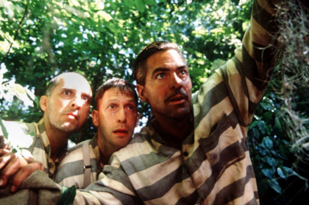 John Turturro (from left), Tim Blake and George Clooney star in "O Brother, Where Art Thou?"
