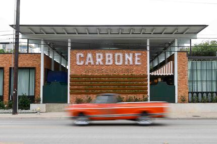 Carbone and Carbone's are both situated on the east side of Oak Lawn Avenue. But the...