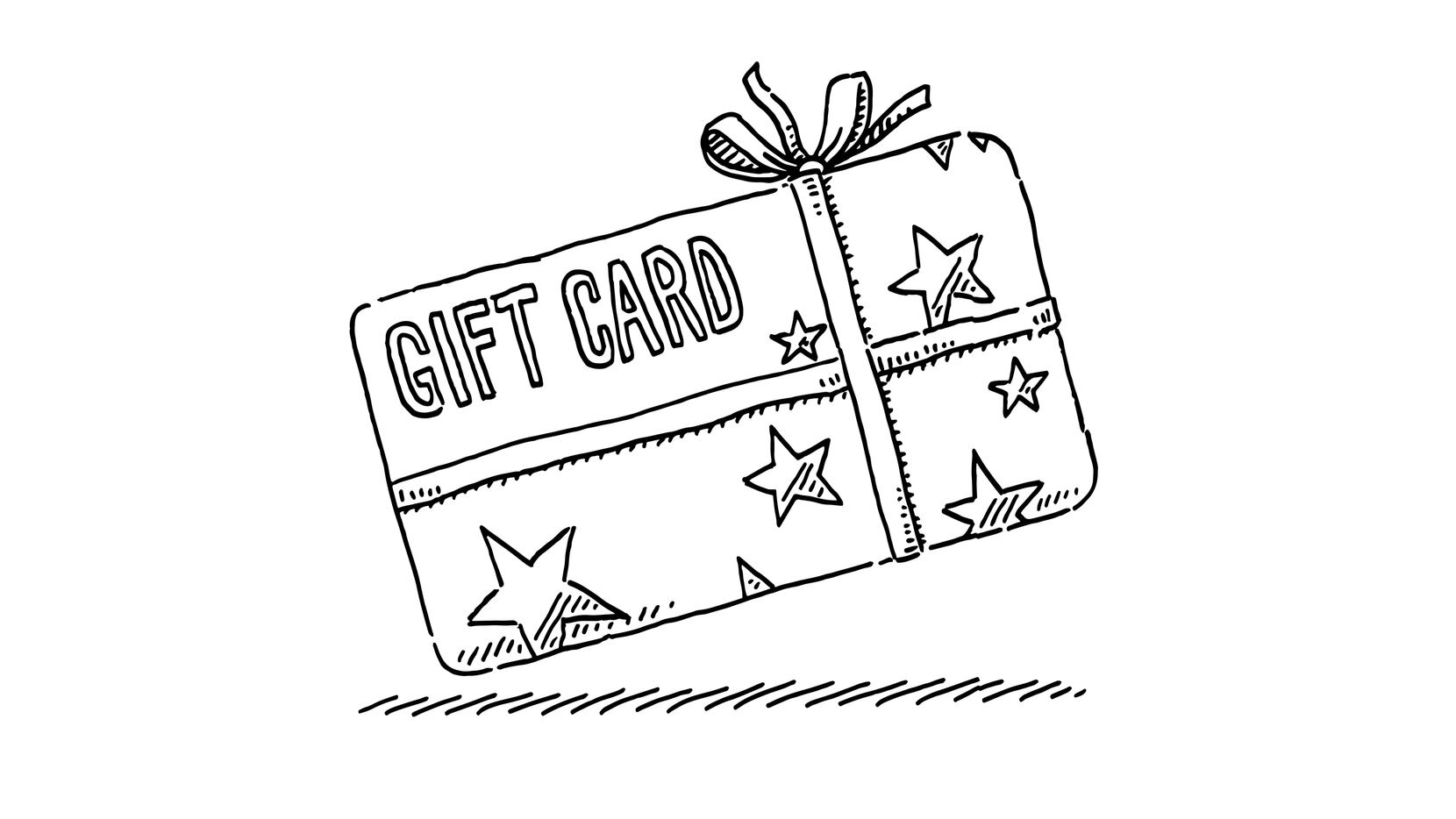 Gift card illustration
