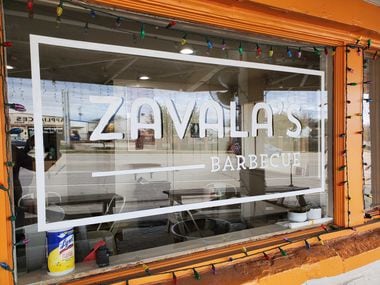 Zavala's Barbecue opened a permanent restaurant in Grand Prairie in 2019 and now operates it as a take out business.