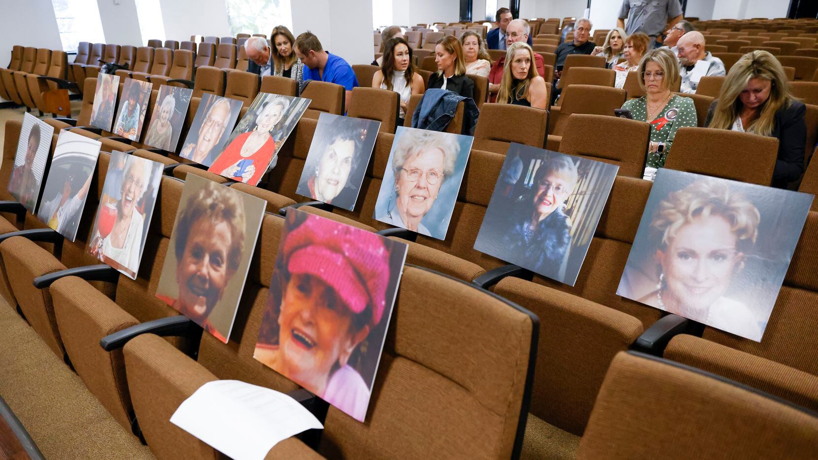 Photos of the victims of accused serial killer Billy Chemirmir were posted in the central...