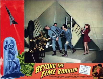 In 1960's "Beyond the Time Barrier,", a military test pilot is caught in a time warp that...