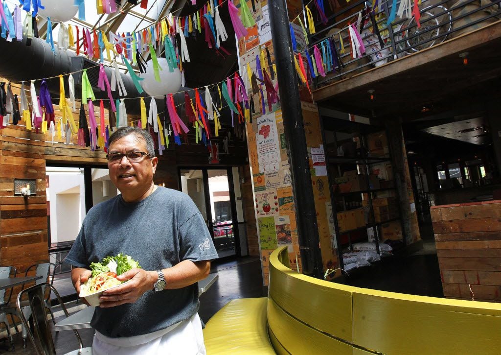 Executive Chef Paul Singhapong of CrushCraft, Thai street eats, will be making a Green...