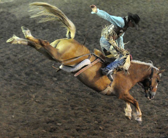 El rodeo es considerado el deporte oficial de Texas.