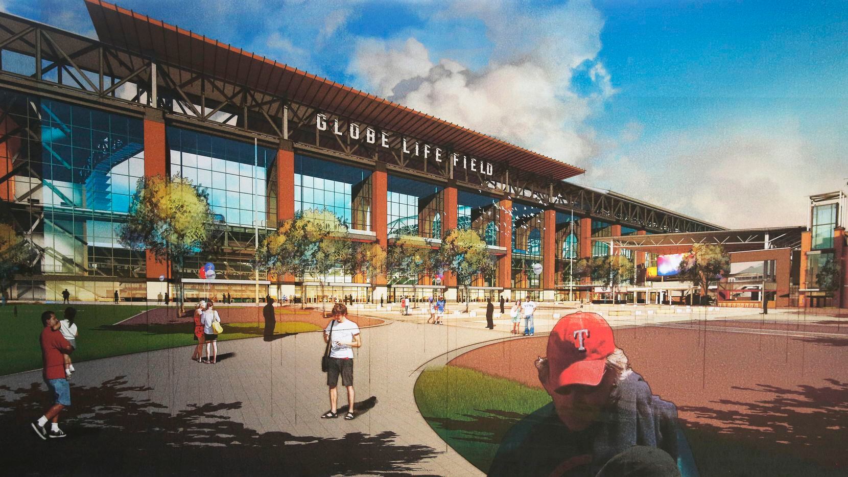 Latest Renderings of the New Globe Life Field – NBC 5 Dallas-Fort Worth