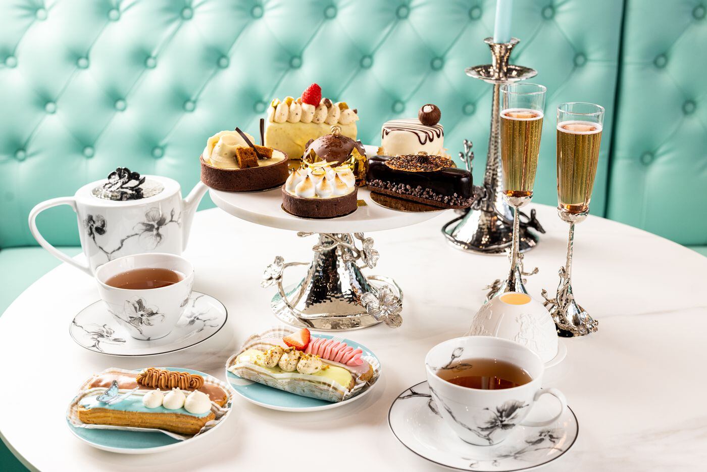 Afternoon tea can be part of the experience at La Parisienne French Bistro in Frisco. 