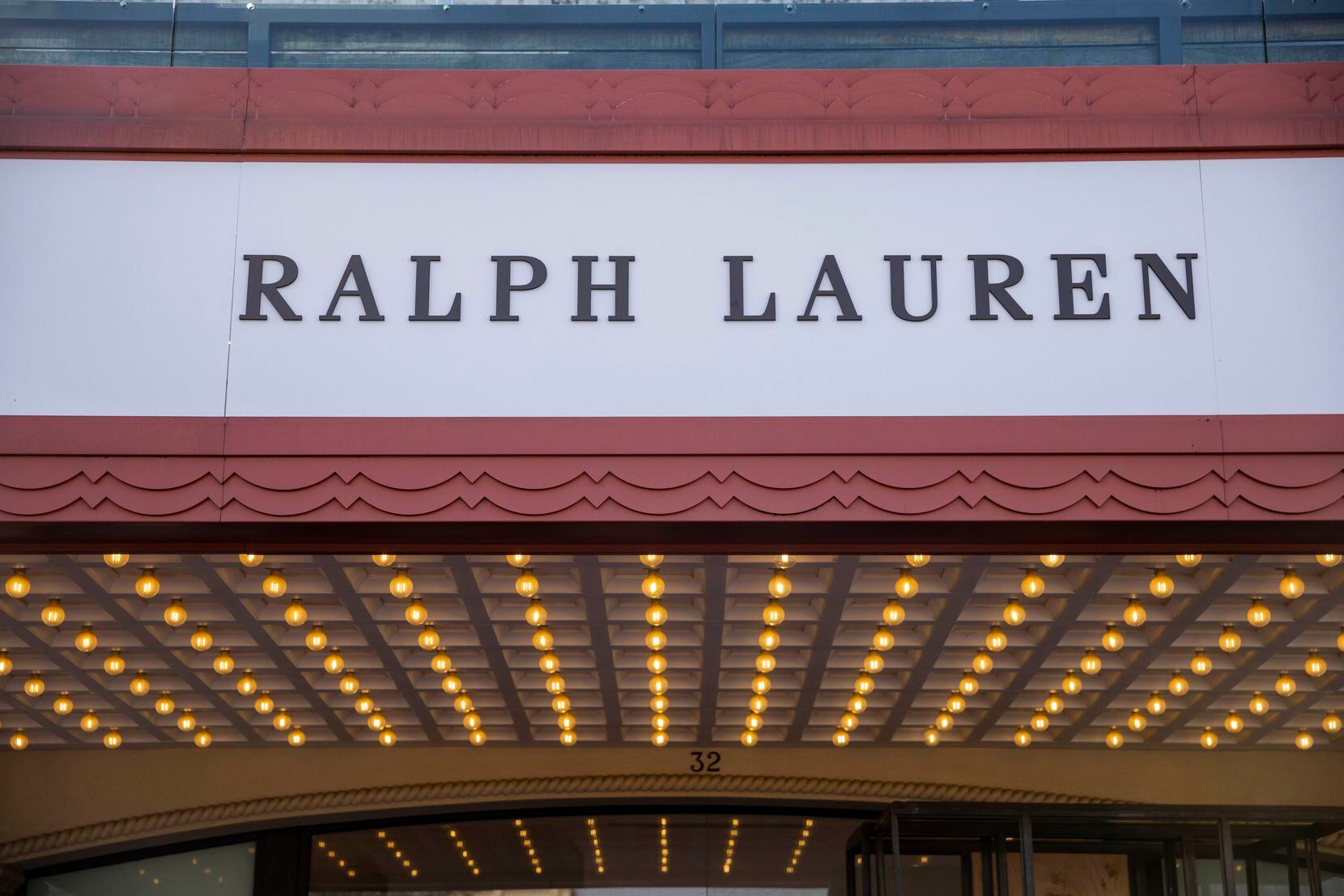 The marquee of The Village Theatre, which will be the new location for Ralph Lauren in...