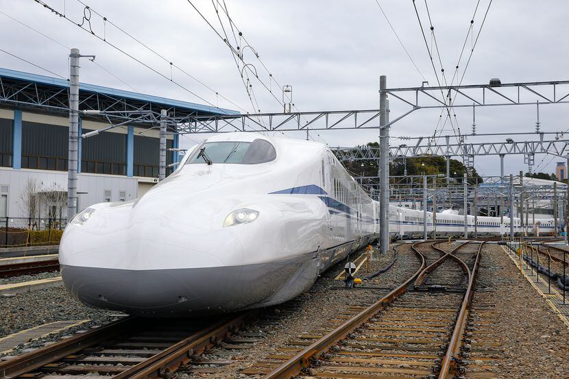 Texas Central Partners said the Shinkansen N700  Supreme is the new vehicle of choice for...