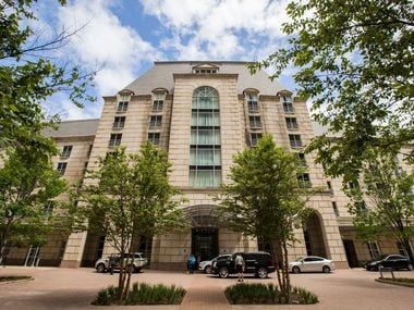The front entrance of Hotel Crescent Court in Dallas on Monday, June 18, 2018. The hotel was...