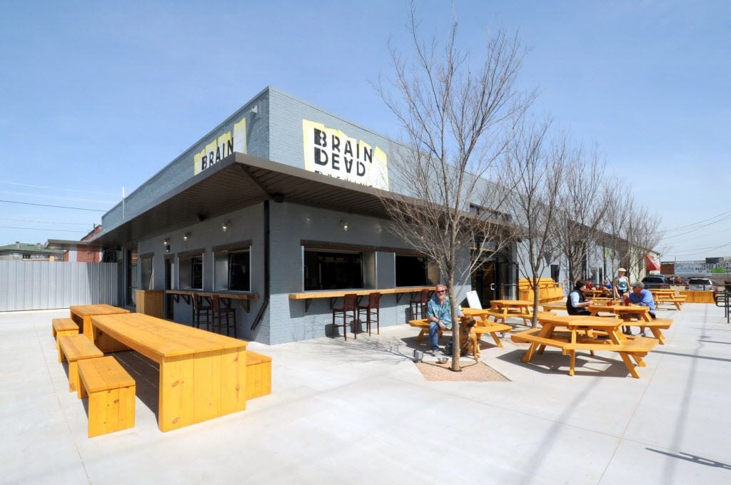 Here's a look at Braindead Brewing in Deep Ellum when it was brand new, in 2015. The...