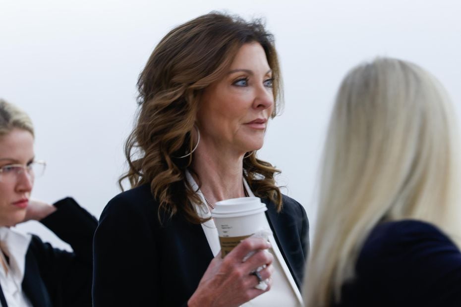 Jerry Jones' daughter and Cowboys executive Charlotte Jones appears in court before a...