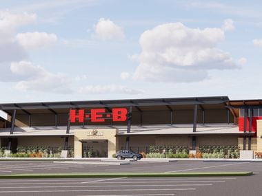 View the HEB store in Plano scheduled to open in Fall 2022 on the southwest corner of Preston Road and Spring Creek Parkway.