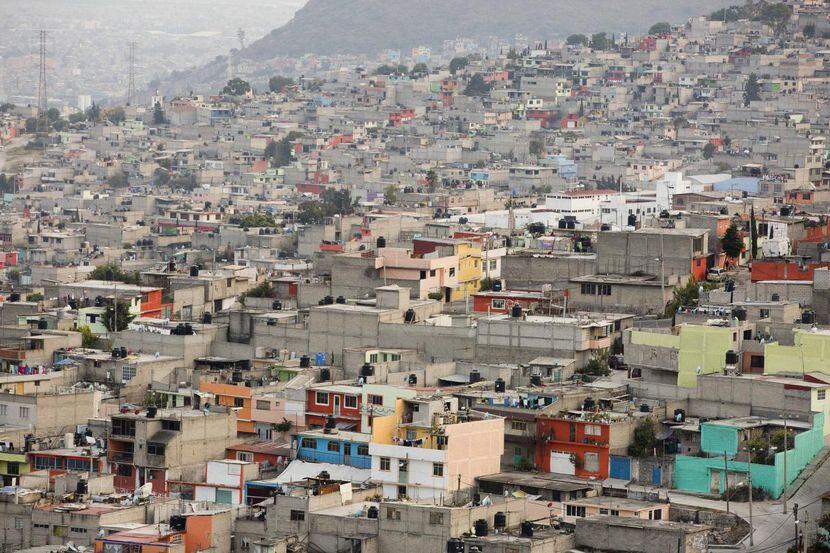 Una vista de Ecatepec, un suburbio de 1.6 millones de personas en donde 1,554 mujeres han...