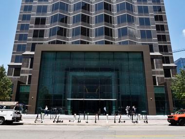 Goldman Sachs is one of the largest tenants in the Trammell Crow Center on Ross Avenue.