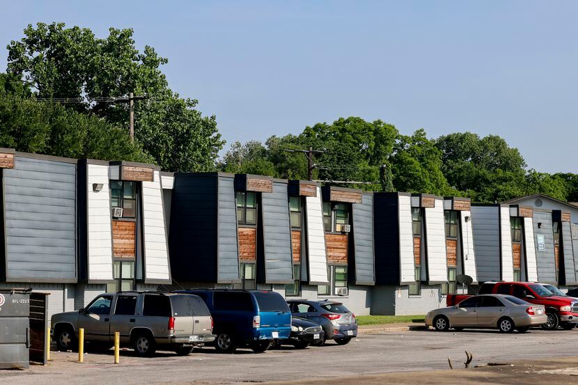 The Volara Apartments in east Oak Cliff have drawn the attention of Dallas police and city...