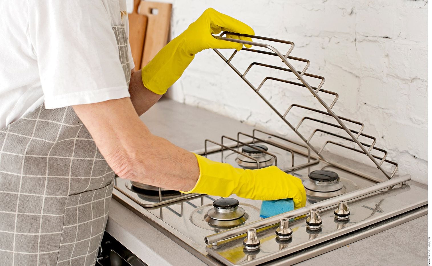 Limpiar los fogones de la cocina fácil y sin esfuerzo
