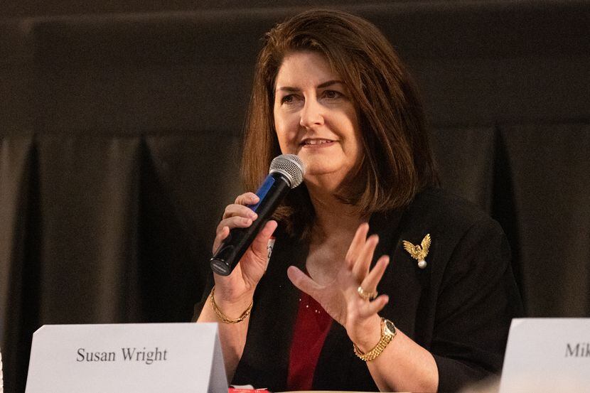 Susan Wright, a Republican candidate running in the 6th Congressional District of Texas...