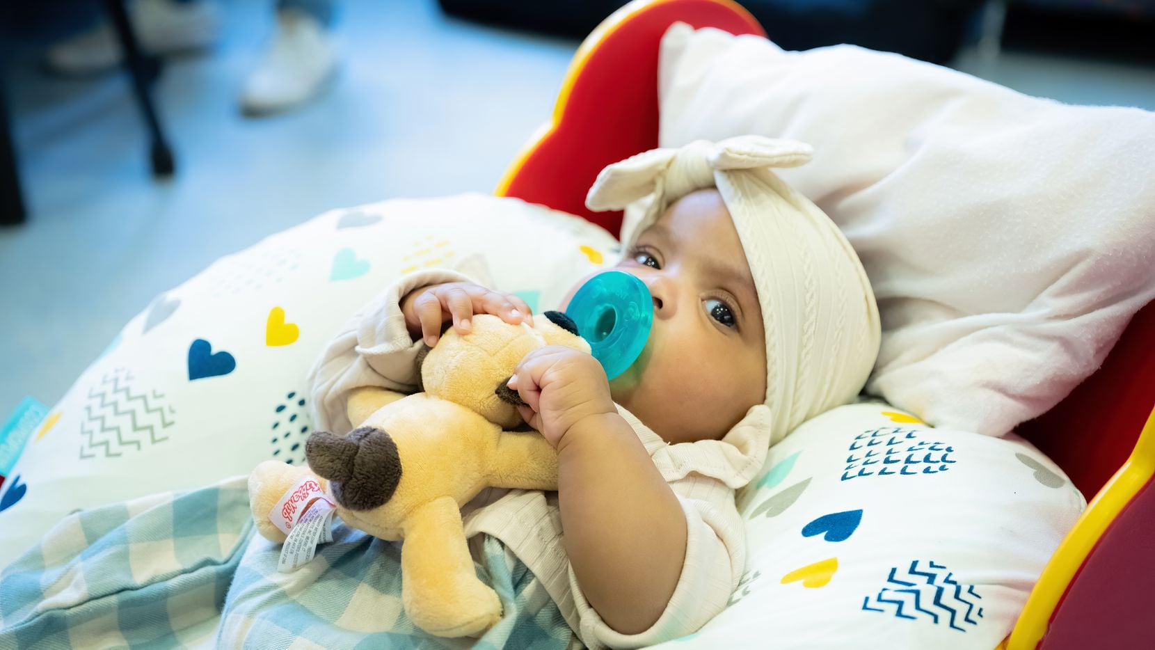 JamieLynn Finley, pictured here, was discharged Tuesday from Cook Children's Neonatal...