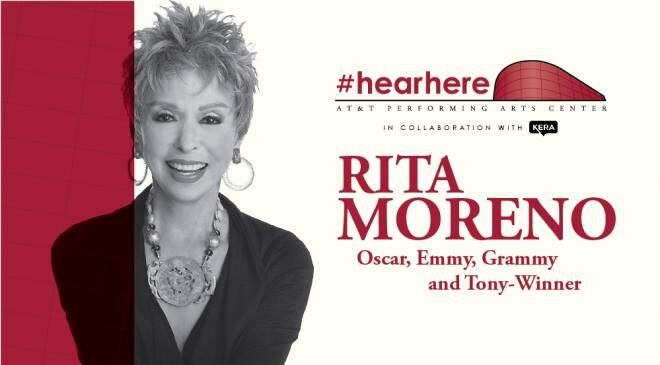 Rita Moreno se presentará en el Winspear Opera House