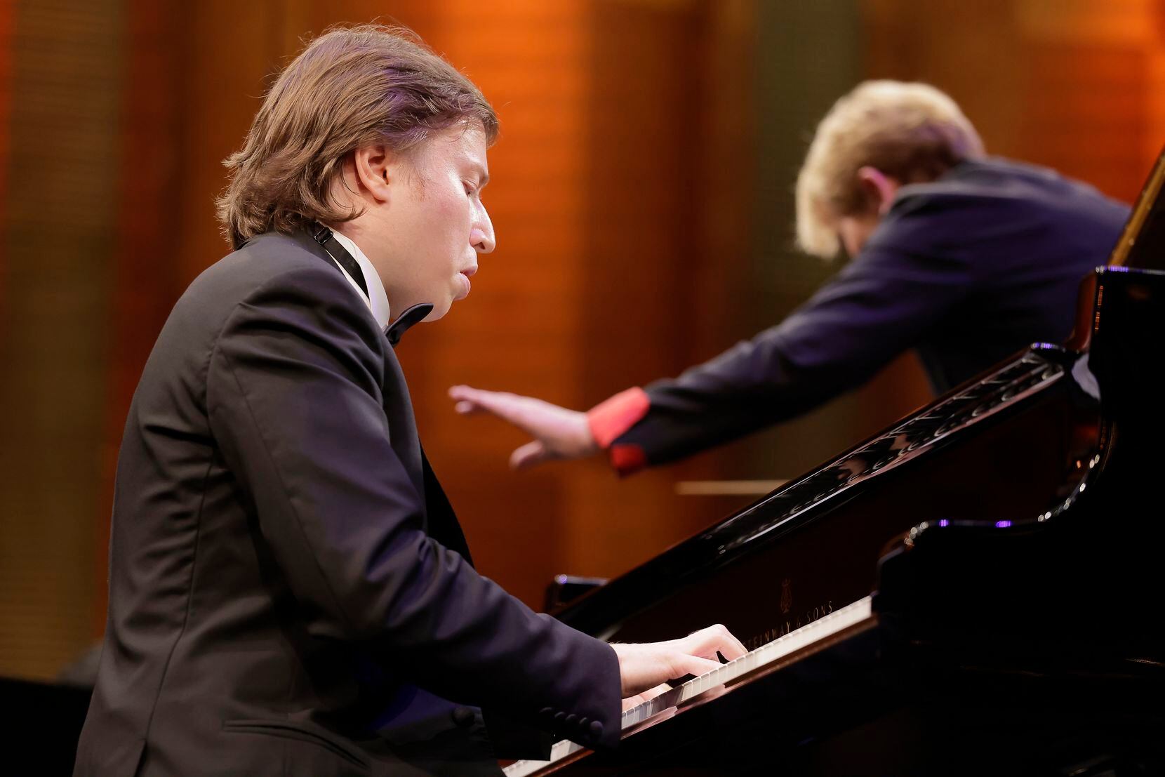 Pianist Ilya Shmukler performs with the Fort Worth Symphony Orchestra and guest conductor...