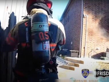 In a newly released video, Frisco Fire rescues a 15-year-old boy from the second floor of a...