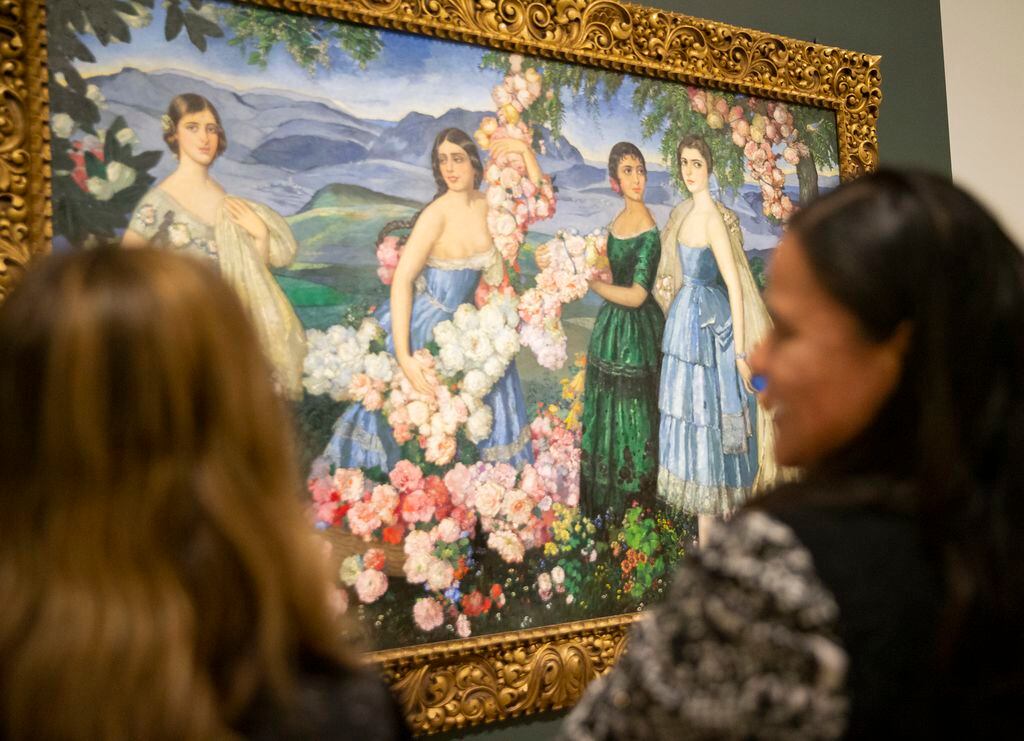 "Flores mexicanas", una pintura de Alfredo Ramos Martínez recientemente redescubierta es la...