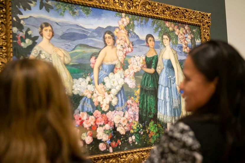 "Flores mexicanas", una pintura de Alfredo Ramos Martínez recientemente redescubierta es la...