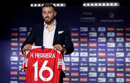 Atlético de Madrid firmó al mexicano Héctor Herrera el 5 de julio.
