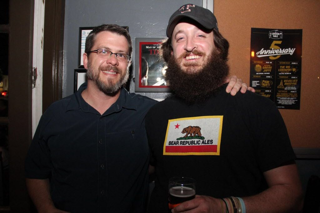 Common Table owner Corey Pond and Jeff Fryman at the event