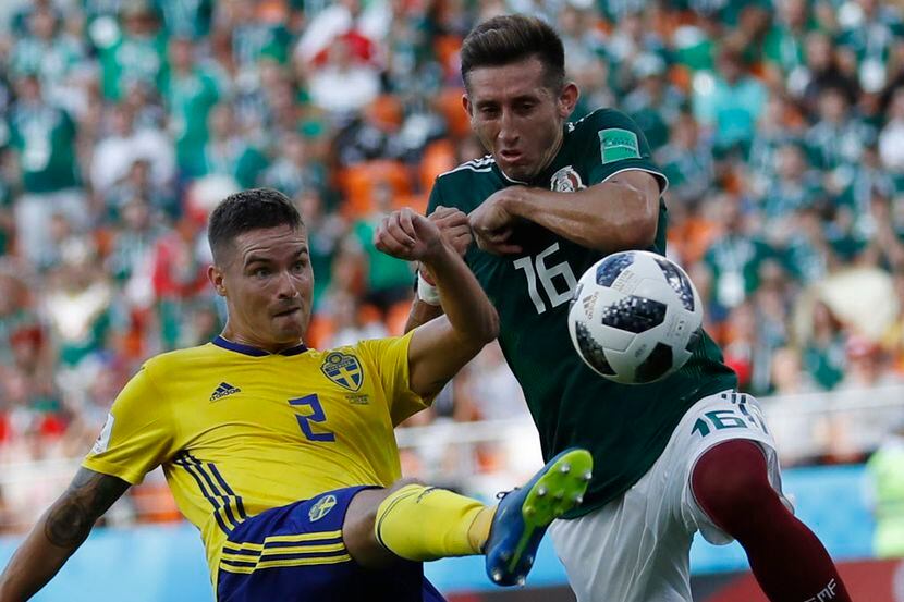 Héctor Herrera y México enfrentan a Brasil en octavos de final del Mundial de Rusia 2018....