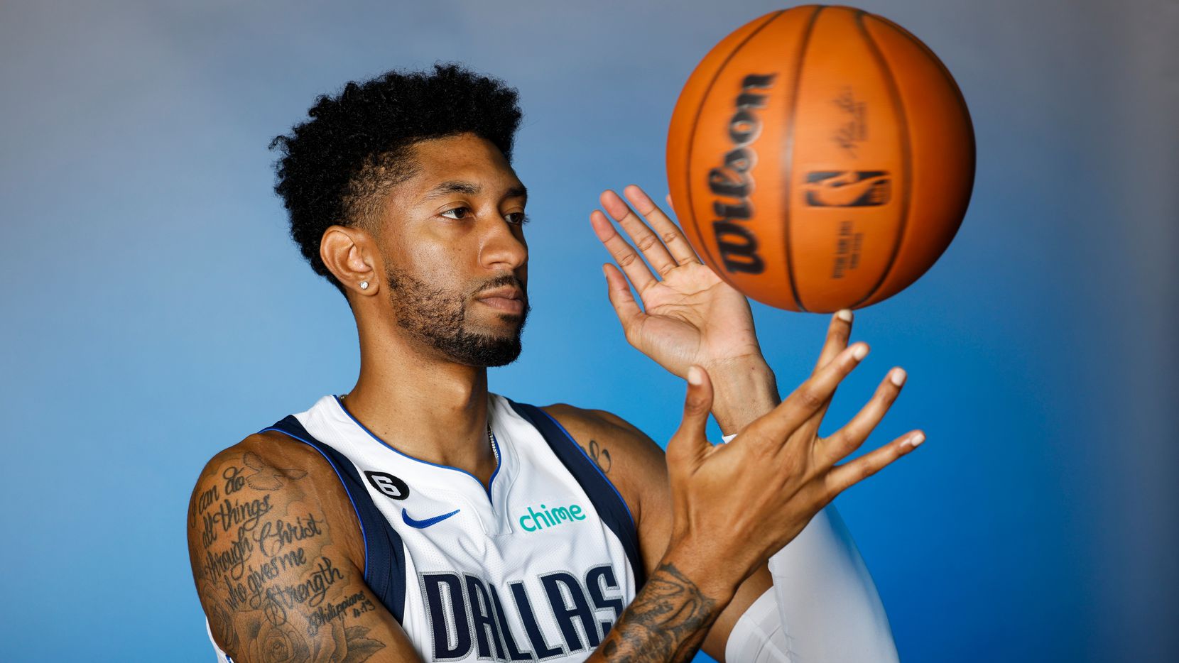 Not starting? Mavs' Christian Wood says that's news to him, but he's OK  with that
