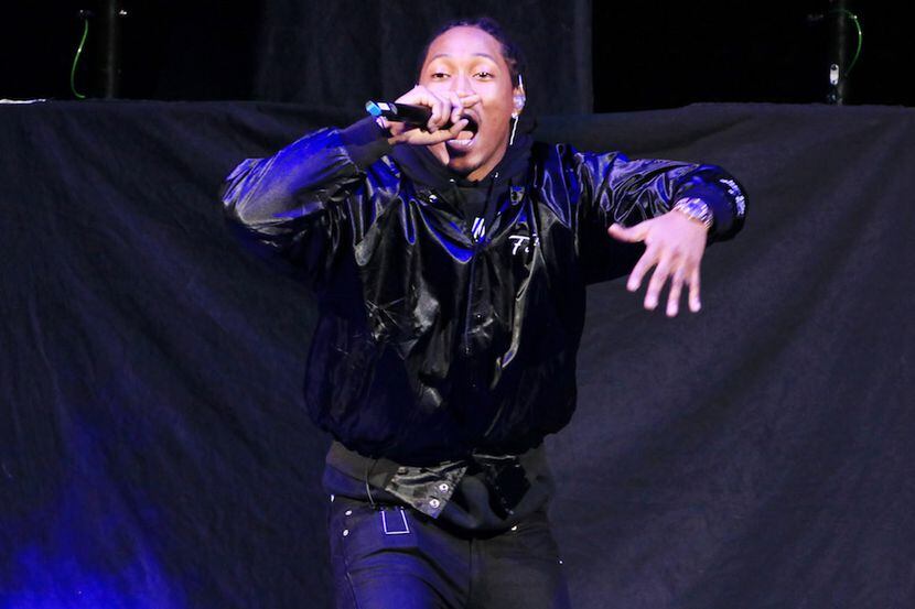 Rapper Future performed at the American Airlines Center in Dallas.