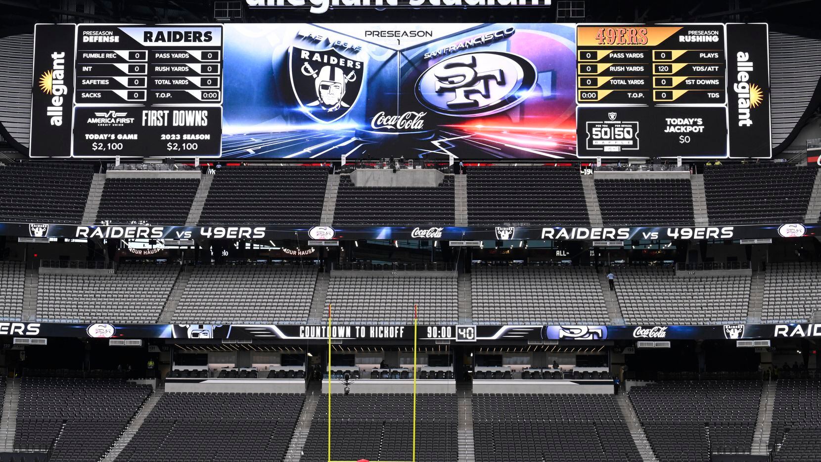 La casa de los Raiders de LAs Vegas será el escenario del Super Bowl LVIII.