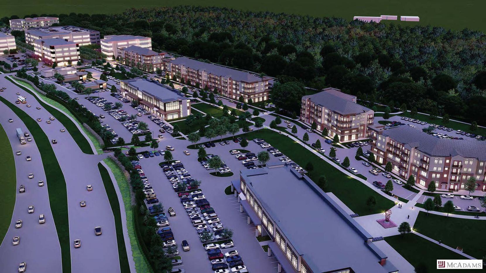 Thompson Realty Capital LLC and Trez Capital are building a 50-acre project on FM2499 in...