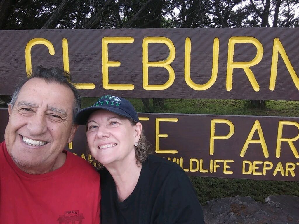 Renny Lopez and Jeannie Morrison make a day of it by traveling to Cleburne State Park and other Texas state parks.