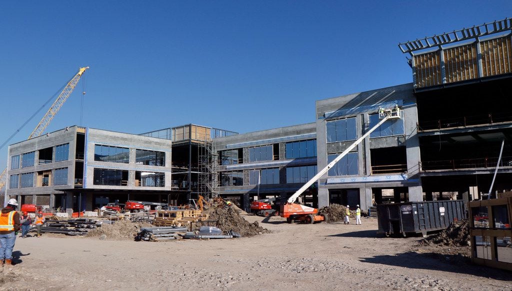 One Bethany is a 125,000-square foot office building with structured parking under construction on March 14 in the city of Allen.  The Allen EDC, Boss Fight Entertainment and Verado Energy have announced that they will be occupying the building. 